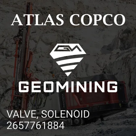 2657761884 КЛАПАН, ЭЛЕКТРОМАГНИТНЫЙ Atlas Copco / Epiroc