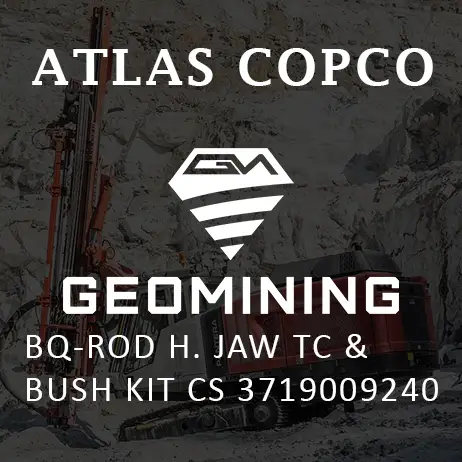 3719009240 BQ-ROD H. КОМПЛЕКТ ЩЕКОВ И ВТУЛОК CS Atlas Copco / Epiroc