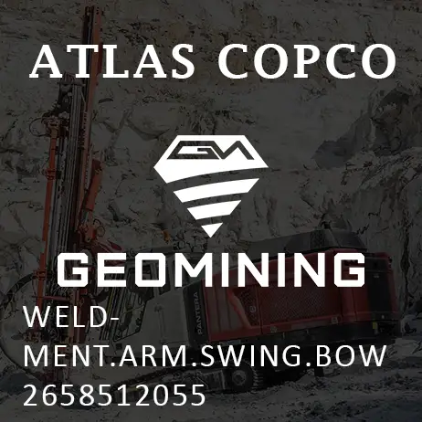 2658512055 СВАРНАЯ КОНСТРУКЦИЯ  РЫЧАГ  КАЧАЛКА  ЛУК Atlas Copco / Epiroc