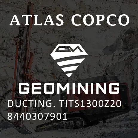 8440307901 ВОЗДУХОВОД  TITS1300Z20 Atlas Copco / Epiroc