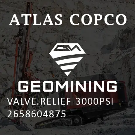 2658604875 КЛАПАН  ПРЕДОХРАНИТЕЛЬНЫЙ-3000PSI Atlas Copco / Epiroc