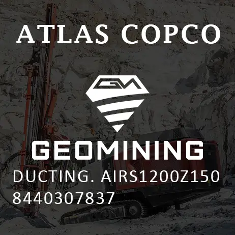 8440307837 ВОЗДУХОВОДЫ  ВОЗДУХОВОДЫ1200Z150 Atlas Copco / Epiroc
