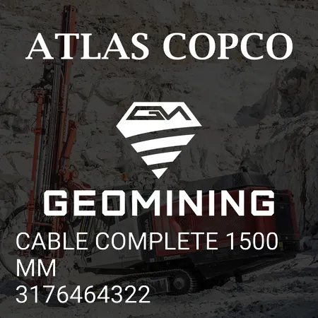3176464322 КАБЕЛЬ В КОМПЛЕКТЕ 1500 ММ Atlas Copco / Epiroc