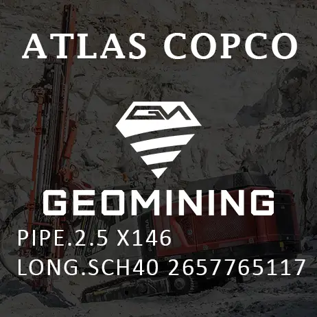2657765117 ТРУБА  2.5 X146 ДЛИНА  SCH40 Atlas Copco / Epiroc