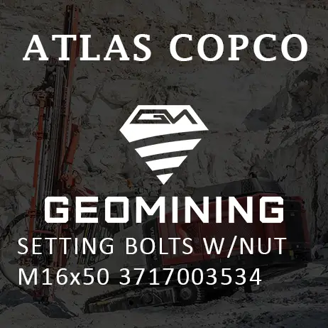3717003534 УСТАНОВОЧНЫЕ БОЛТЫ С ГАЙКОЙ M16X50 Atlas Copco / Epiroc