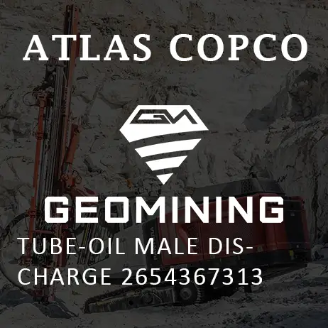 2654367313 ТРУБКА-МАСЛО МУЖСКОГО ПОЛА  СБРОС Atlas Copco / Epiroc