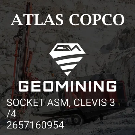 2657160954 ГОЛОВКА ASM, ВИЛКА 3/4 Atlas Copco / Epiroc