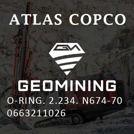 0663211026 УПЛОТНИТЕЛЬНОЕ КОЛЬЦО  2.234  N674-70 Atlas Copco / Epiroc