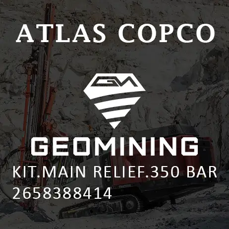 2658388414 КОМПЛЕКТ  ГЛАВНЫЙ ПРЕДОХРАНИТЕЛЬ  350 БАР Atlas Copco / Epiroc