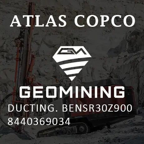 8440369034 ВОЗДУХОВОД  BENSR30Z900 Atlas Copco / Epiroc