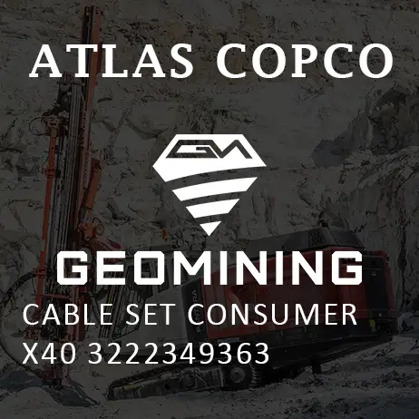3222349363 КАБЕЛЬНЫЙ КОМПЛЕКТ БЫТОВОЙ X40 Atlas Copco / Epiroc