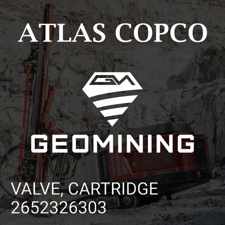 2652326303 КЛАПАН, КАРТРИДЖ Atlas Copco / Epiroc