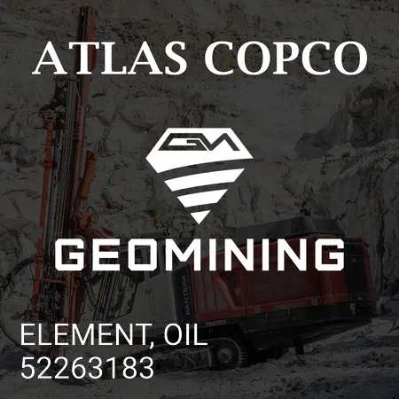 52263183 ЭЛЕМЕНТ, МАСЛО Atlas Copco / Epiroc