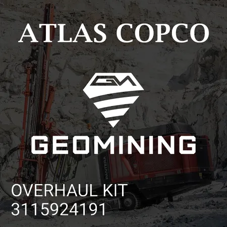 3115924191 КОМПЛЕКТ ДЛЯ КАПИТАЛЬНОГО РЕМОНТА Atlas Copco / Epiroc
