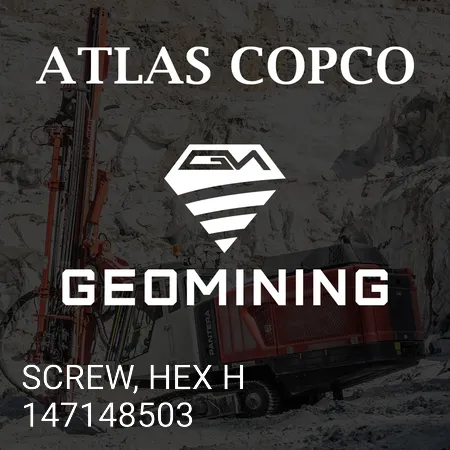 147148503 ВИНТ С ШЕСТИГР. Н Atlas Copco / Epiroc
