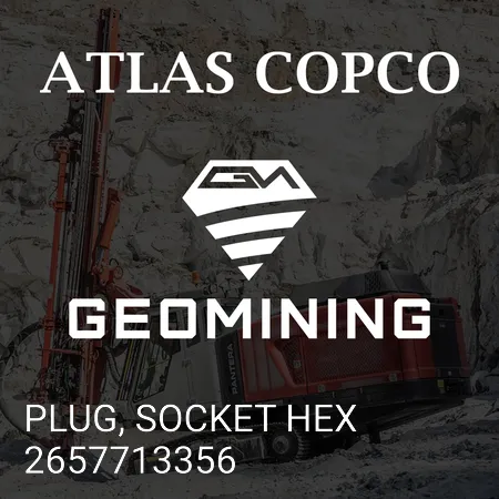 2657713356 ВИЛКА, РАЗЪЕМ ШЕСТИГРАННЫЙ Atlas Copco / Epiroc