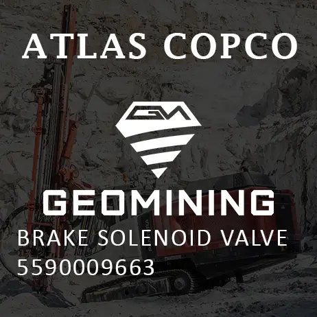 5590009663 ТОРМОЗНОЙ ЭЛЕКТРОМАГНИТНЫЙ КЛАПАН Atlas Copco / Epiroc