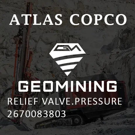 2670083803 ПРЕДОХРАНИТЕЛЬНЫЙ КЛАПАН  ДАВЛЕНИЕ Atlas Copco / Epiroc