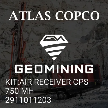 2911011203 КОМПЛЕКТ:ВОЗДУХОРЕСИВЕР CPS750 MH Atlas Copco / Epiroc
