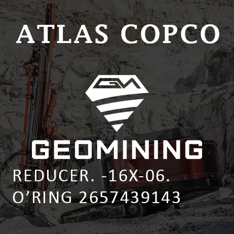 2657439143 РЕДУКТОР  -16X-06  УПЛОТНИТЕЛЬНОЕ КОЛЬЦО Atlas Copco / Epiroc