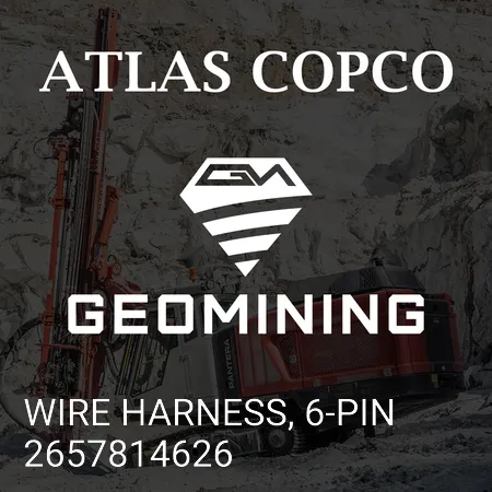2657814626 ЖГУТ ПРОВОДОВ, 6-КОНТАКТНЫЙ Atlas Copco / Epiroc