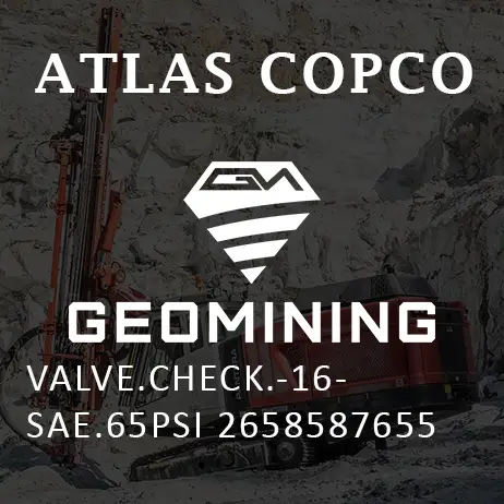 2658587655 КЛАПАН  ОБРАТНЫЙ -16SAE 65PSI Atlas Copco / Epiroc
