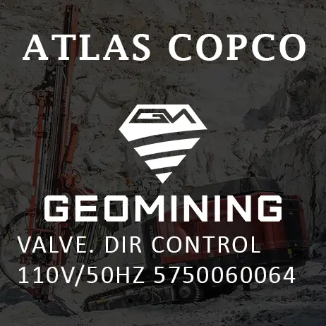 5750060064 КЛАПАН  НАПРАВЛЯЮЩИЙ УПРАВЛЕНИЕ 110В/50ГЦ Atlas Copco / Epiroc