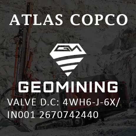 2670742440 КЛАПАН ПОСТОЯННОГО ТОКА: 4WH6-J-6X/ IN001 Atlas Copco / Epiroc