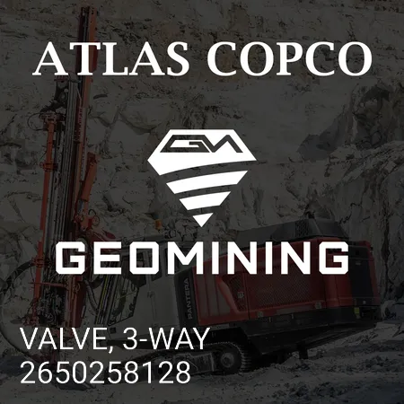 2650258128 КЛАПАН, 3-ХОДОВОЙ Atlas Copco / Epiroc