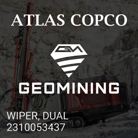 2310053437 Дворник, ДВОЙНОЙ Atlas Copco / Epiroc
