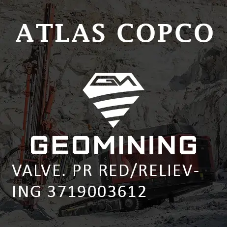 3719003612 КЛАПАН  PR КРАСНЫЙ/СБРОСНОЙ Atlas Copco / Epiroc