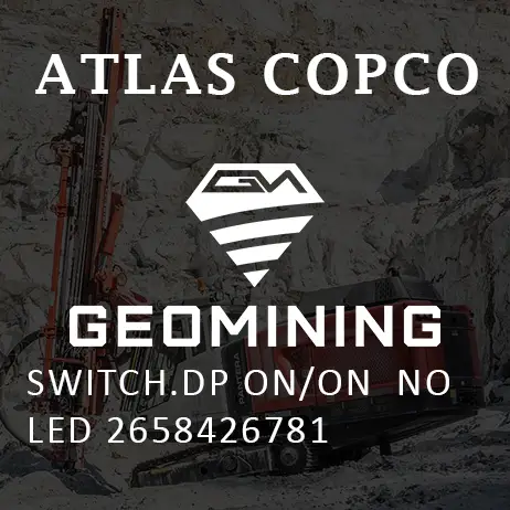 2658426781 ПЕРЕКЛЮЧАТЕЛЬ DP ВКЛ/ВКЛ БЕЗ СВЕТОДИОДА Atlas Copco / Epiroc