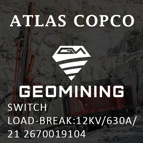 2670019104 ВЫКЛЮЧАТЕЛЬ НАГРУЗКИ:12КВ/630А/21 Atlas Copco / Epiroc