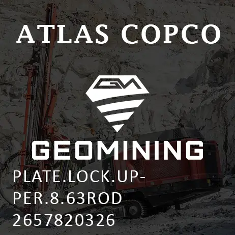 2657820326 ПЛАСТИНА СТОПКА ВЕРХНЯЯ 8.63ШТОК Atlas Copco / Epiroc