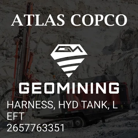 2657763351 ЖГУТ ПРОВОДОВ, ГИДР. БАК, СЛЕВА Atlas Copco / Epiroc