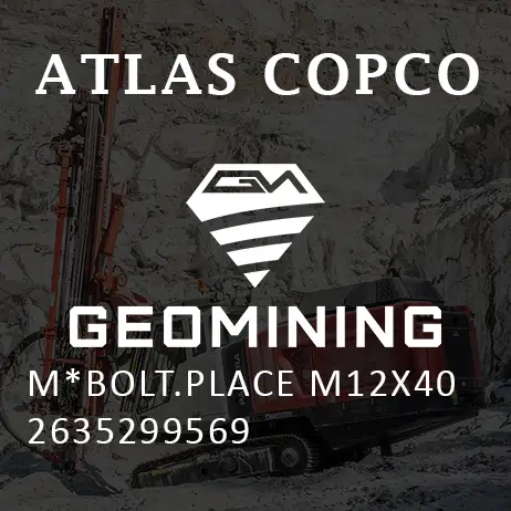 2635299569 M*БОЛТ  МЕСТО M12X40 Atlas Copco / Epiroc