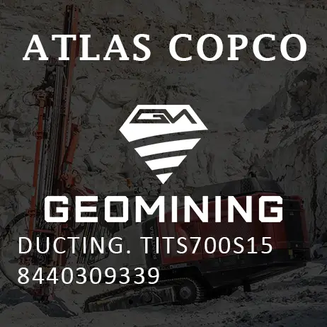 8440309339 ВОЗДУХОВОД  TITS700S15 Atlas Copco / Epiroc