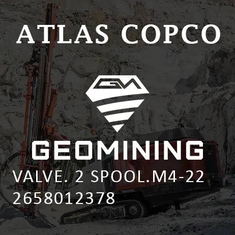 2658012378 КЛАПАН  2-Х ЗВОНТОВЫЙ  М4-22 Atlas Copco / Epiroc