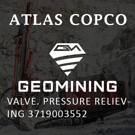 3719003552 КЛАПАН  СБРОС ДАВЛЕНИЯ Atlas Copco / Epiroc