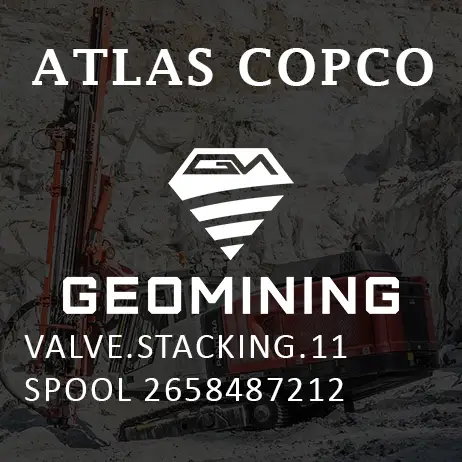 2658487212 КЛАПАН  РАСПРЕДЕЛИТЕЛЬНЫЙ  11 ЗОЛОТОВ Atlas Copco / Epiroc