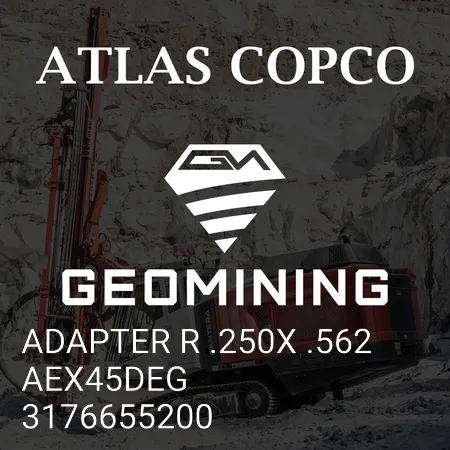 3176655200 АДАПТЕР R .250X .562AEX45DEG Atlas Copco / Epiroc