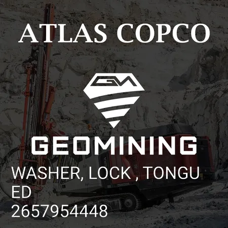 2657954448 ШАЙБА, СТОПОРНАЯ, С ЯЗЧИКОМ Atlas Copco / Epiroc