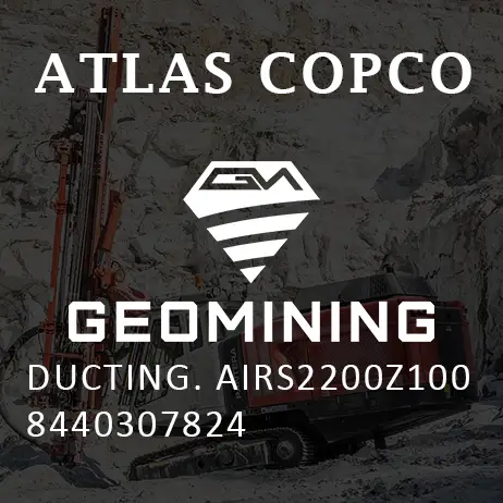 8440307824 ВОЗДУХОВОДЫ  ВОЗДУХОВОДЫ2200Z100 Atlas Copco / Epiroc