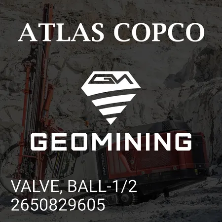 2650829605 КЛАПАН ШАРОВОЙ-1/2 Atlas Copco / Epiroc